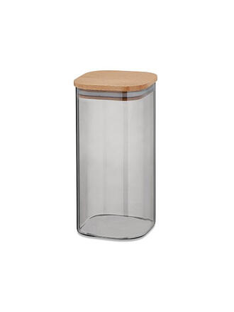 KELA | Boîte de conservation 1,5 l NEA verre/hêtre