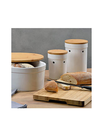 KELA | Pot à oignons SALENA 15cm Céramique Blanc