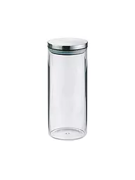 KELA | Boîte de conservation BAKER 1,3l verre / acier inoxydable | Transparent