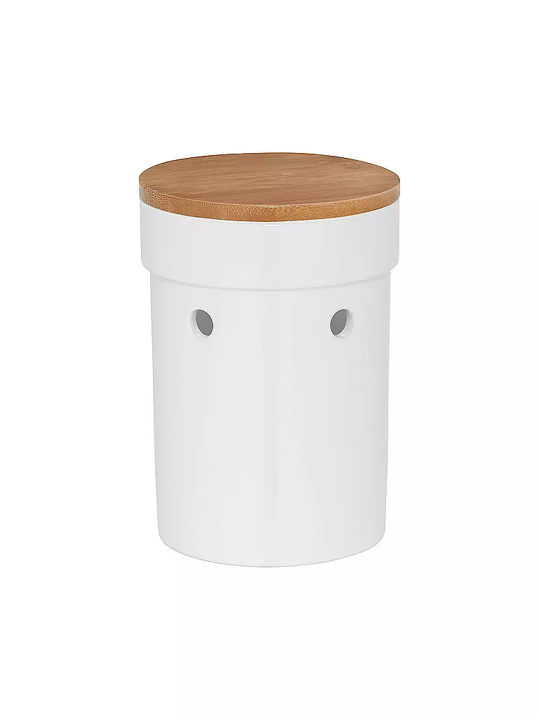 KELA | Pot à ail SALENA 12cm Céramique Blanc | Blanc