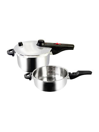KELOMAT | Set autocuiseur 22cm 4,5+3,0L