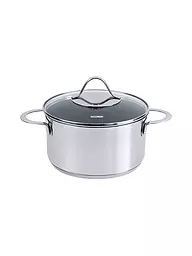 KELOMAT | Marmite 20cm / 3,3l Perfekt Inox Antiadhésif | Argent