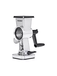 KELOMAT | Râpe à noix et à légumes en acier inoxydable avec 3 tambours | Argent