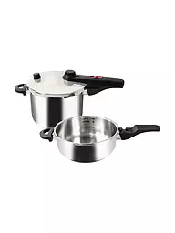 KELOMAT | Set autocuiseur Alfa 22cm 6l INDUCTION | Argent
