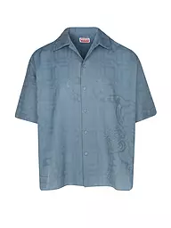 KENZO | Chemise BAMBOO TIGER HAWAIIAN | Bleu clair