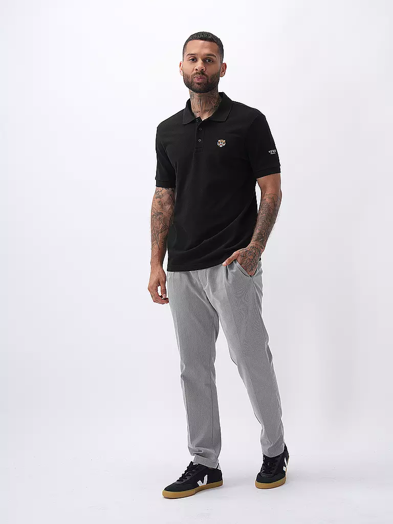 KENZO | Poloshirt LUCKY TIGER Slim Fit | Noir
