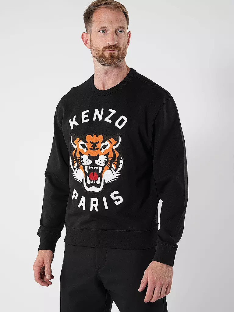 KENZO | Sweat LUCKY TIGER | Noir