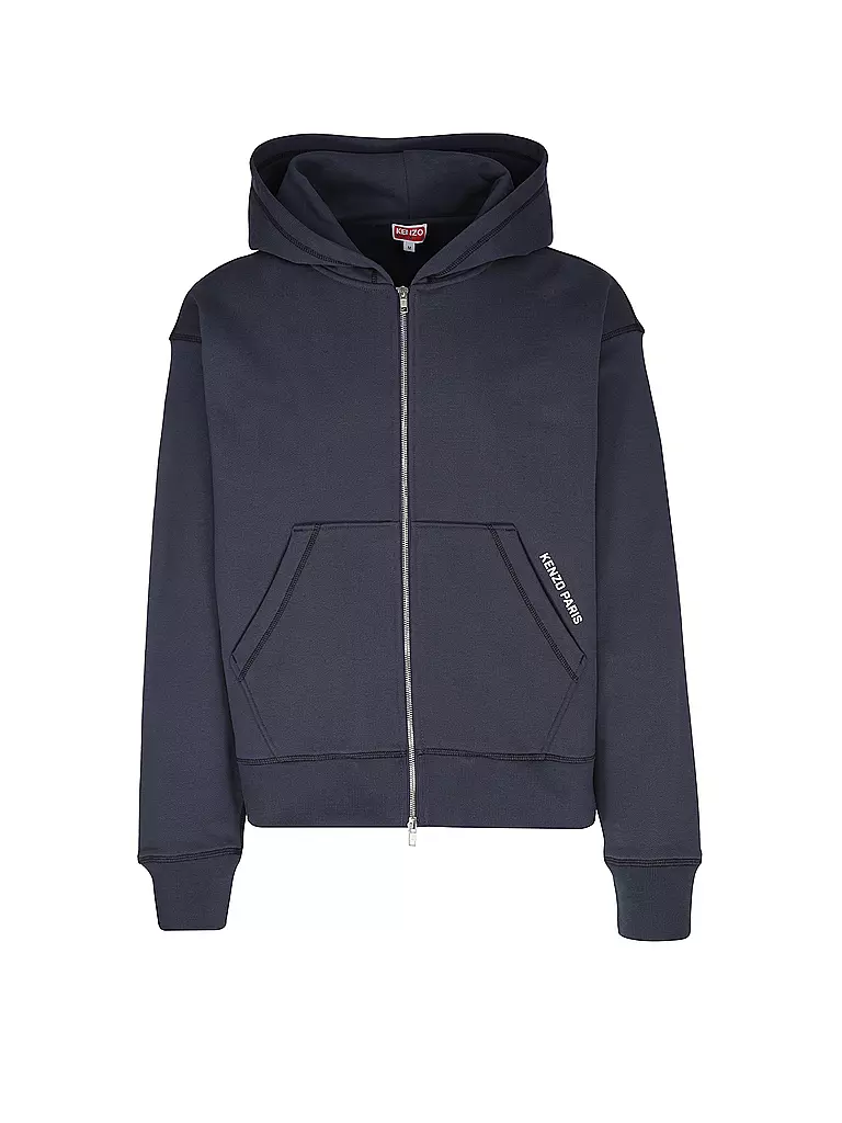 KENZO | Sweat-shirt à capuche JUNGLE ELEPHANT | Bleu foncé