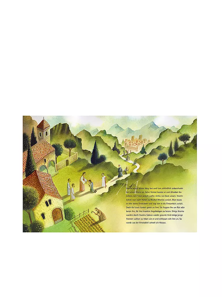 KERLE / HERDER VERLAG | Livre - La légende de Saint Martin | Aucune couleur