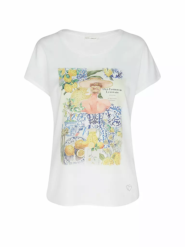 KEY LARGO | T-Shirt SQUEEZE | weiss