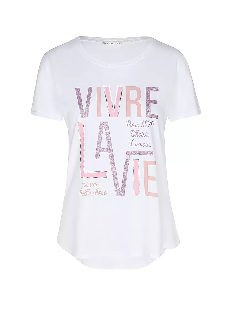 KEY LARGO | T-shirt | weiss