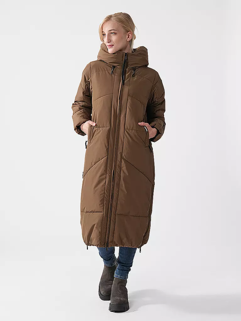 KHUJO | Steppmantel PRAYCE | Olive