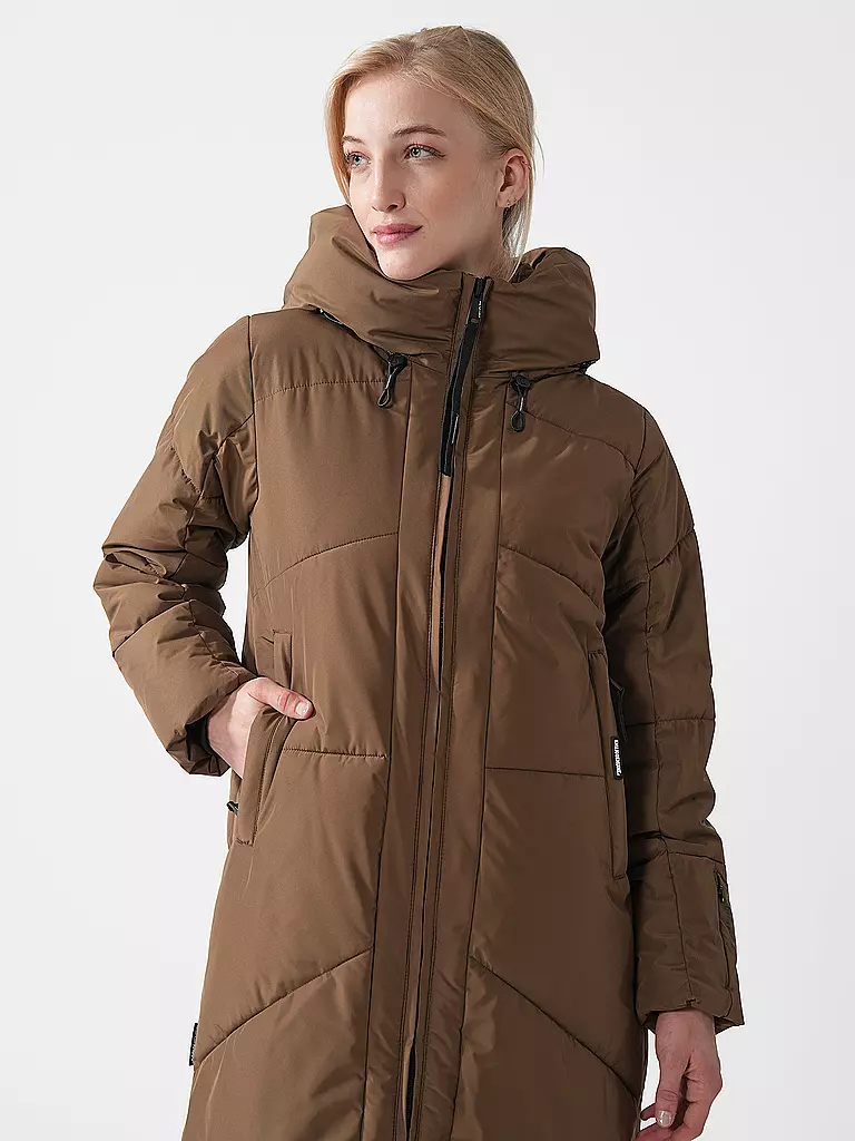 KHUJO | Steppmantel PRAYCE | Olive