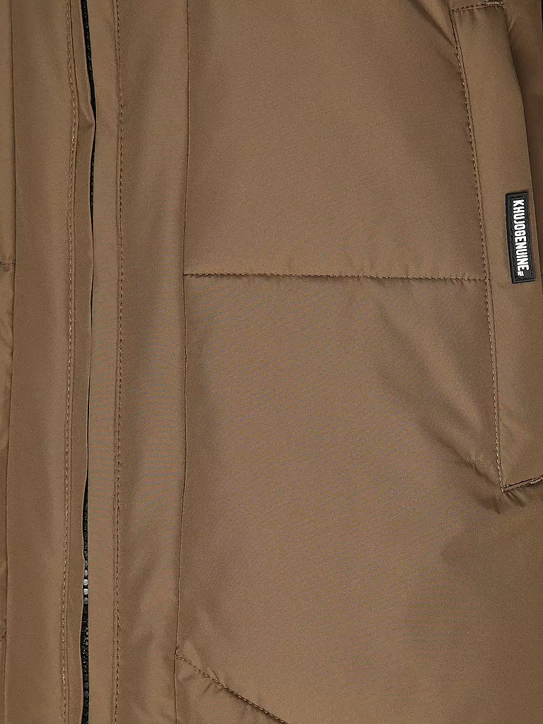 KHUJO | Steppmantel PRAYCE | Olive