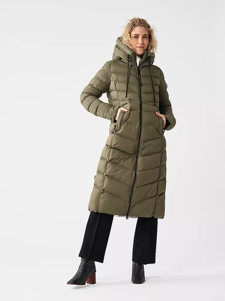 KHUJO | Steppmantel | Vert clair