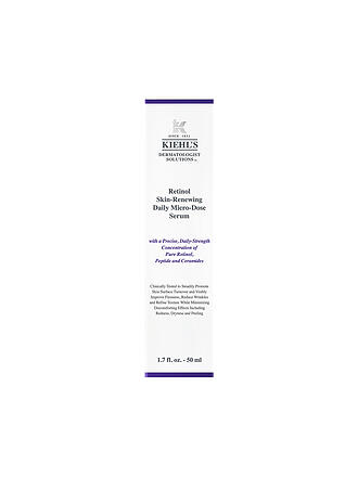 KIEHL'S | Crème pour le visage - Retinol Skin-Renewing Daily Micro-Dose Treatment 50ml