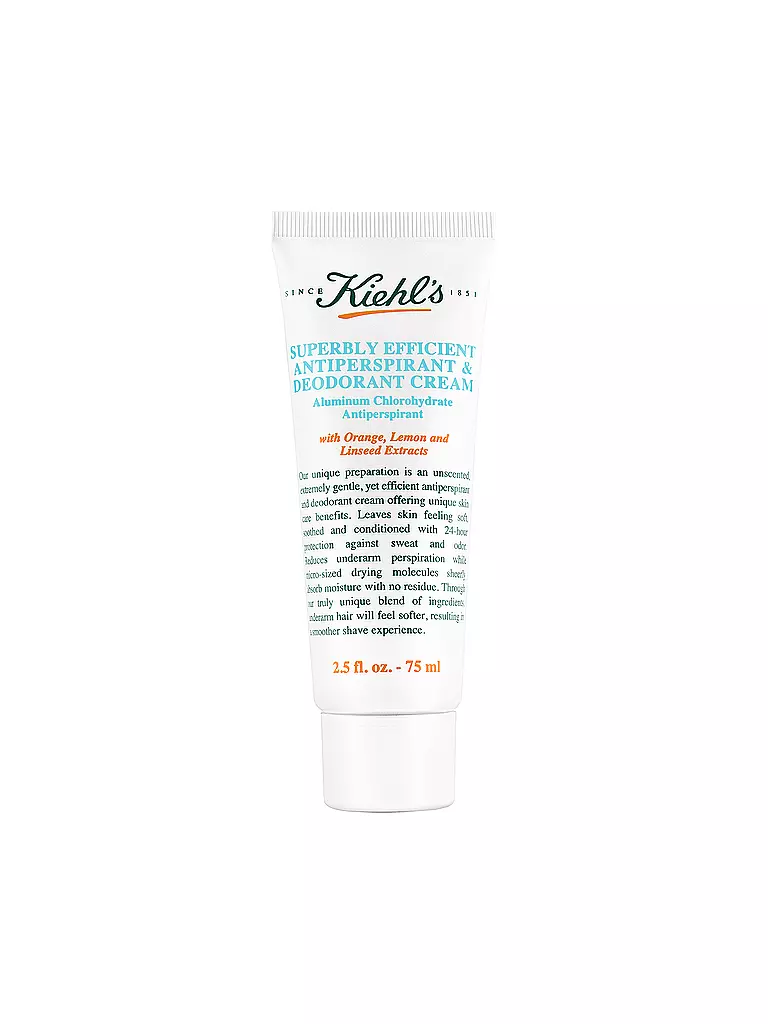 KIEHL'S | Anti-transpirant et déodorant Superbly Efficient 75 g | Aucune couleur