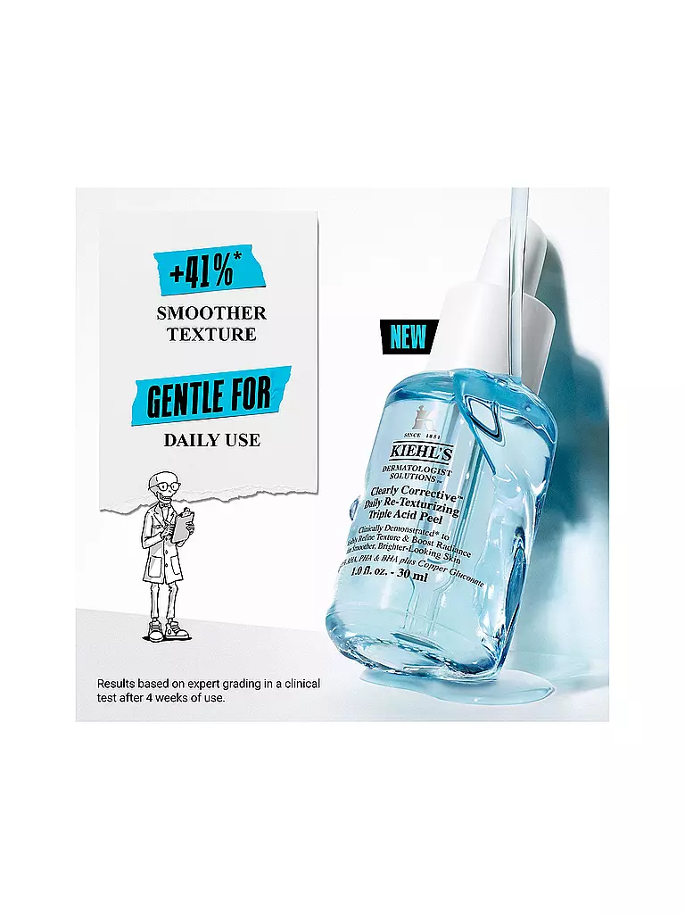 KIEHL'S | Clearly Corrective™ Re-Texturizing Triple Acid Peel 30ml | 