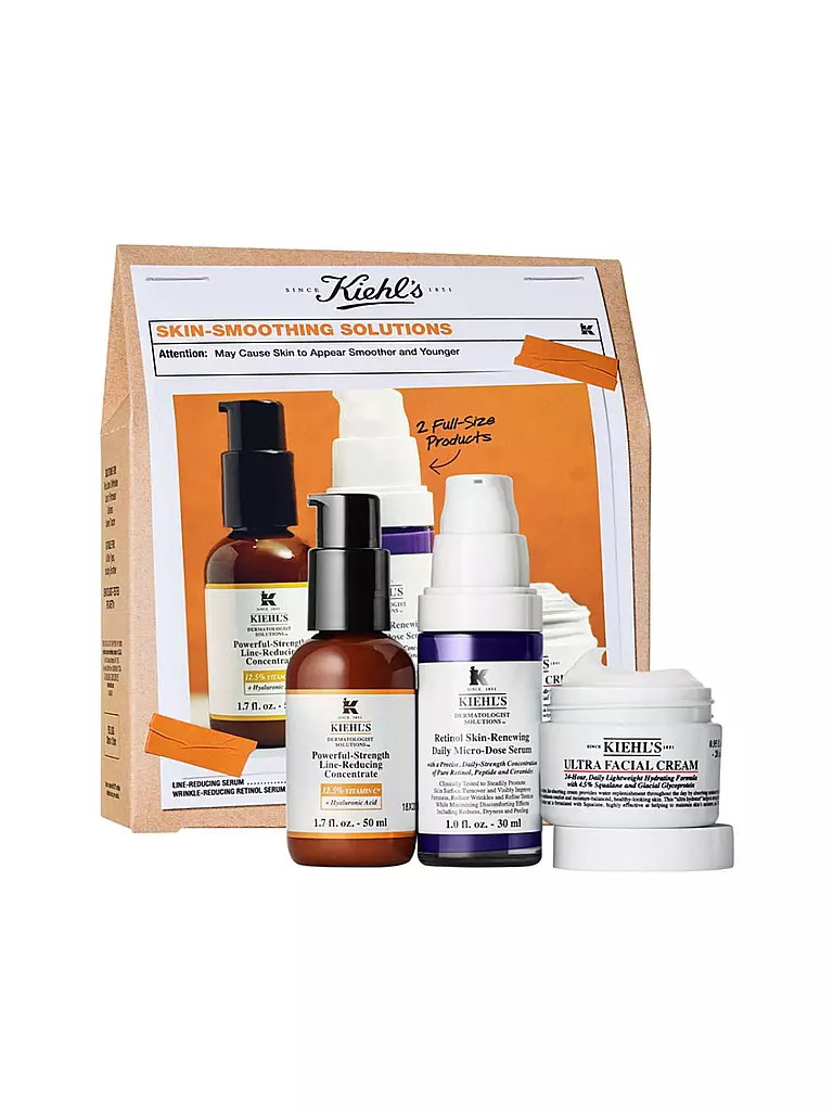 KIEHL'S | Coffret cadeau - Skin-Smoothing Solutions Set 50ml / 30ml / 28ml | keine Farbe