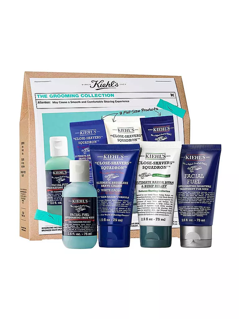 KIEHL'S | Coffret cadeau - The Grooming Regimen Set 4x75ml | keine Farbe