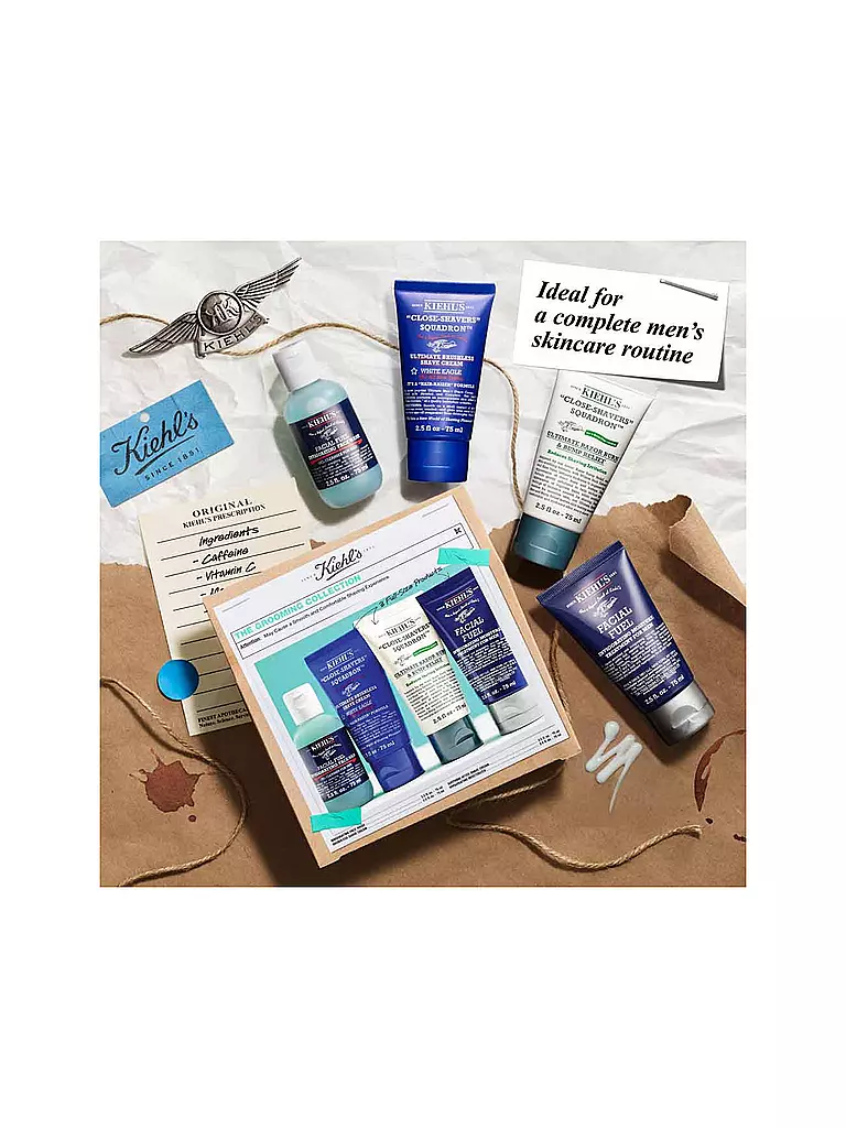 KIEHL'S | Coffret cadeau - The Grooming Regimen Set 4x75ml | 
