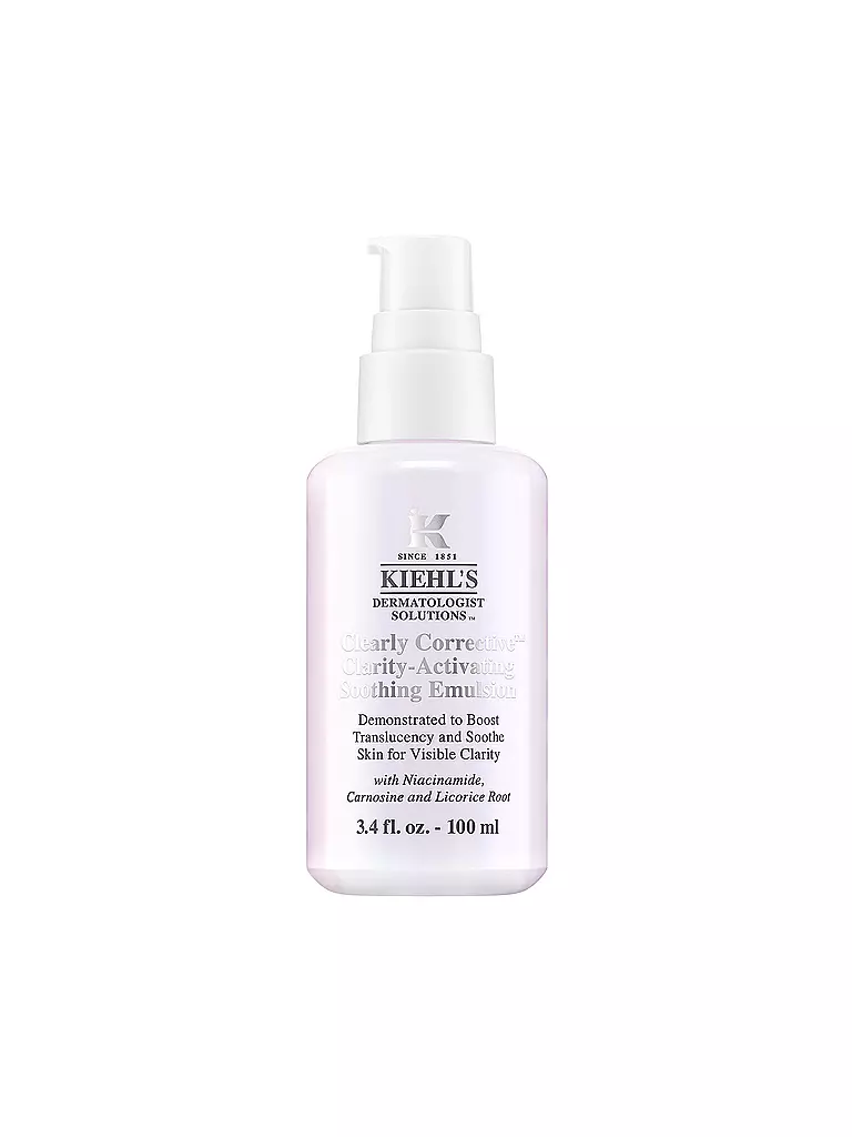 KIEHL'S | Crème pour le visage - Clearly Corrective Clarity-Activating Soothing Emulsion 100ml | Aucune couleur