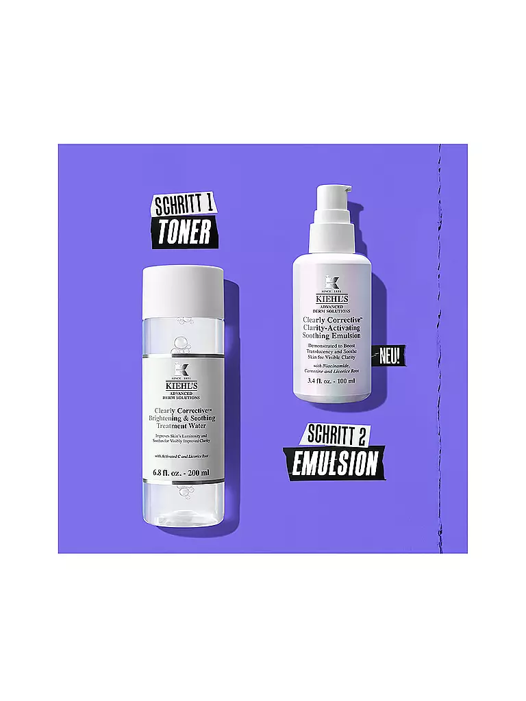 KIEHL'S | Crème pour le visage - Clearly Corrective Clarity-Activating Soothing Emulsion 100ml | Aucune couleur
