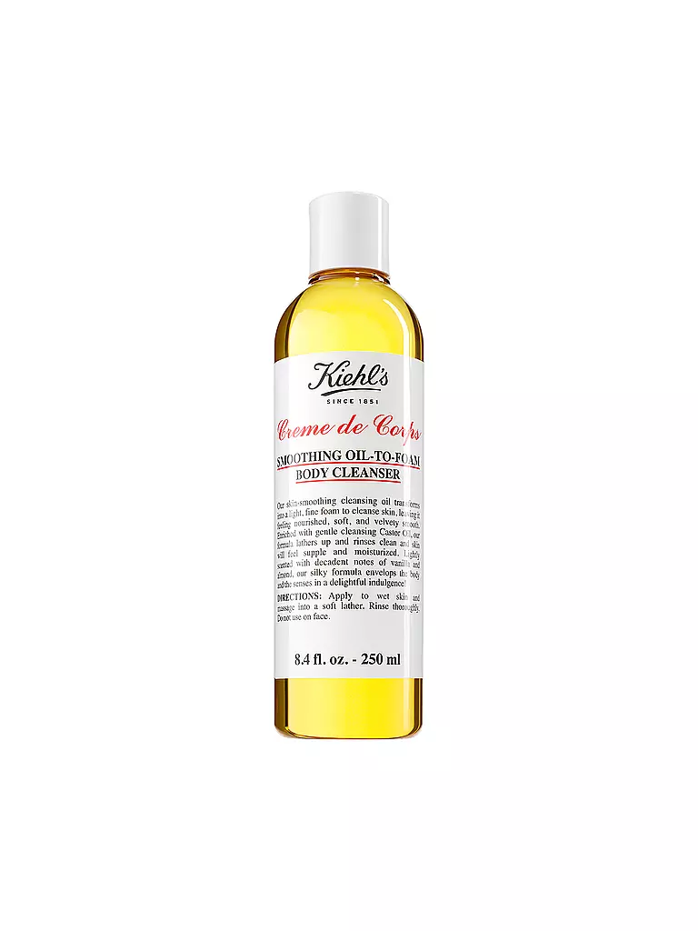 KIEHL'S | Creme de Corps Smoothing OIl-to-Form Body Cleanser 250ml | Aucune couleur