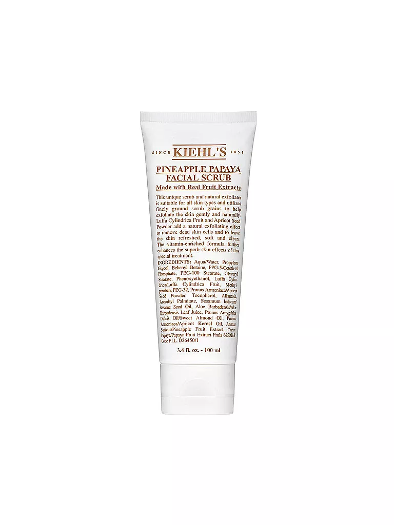 KIEHL'S | Gommage Visage Ananas Papaye 100 ml | Aucune couleur