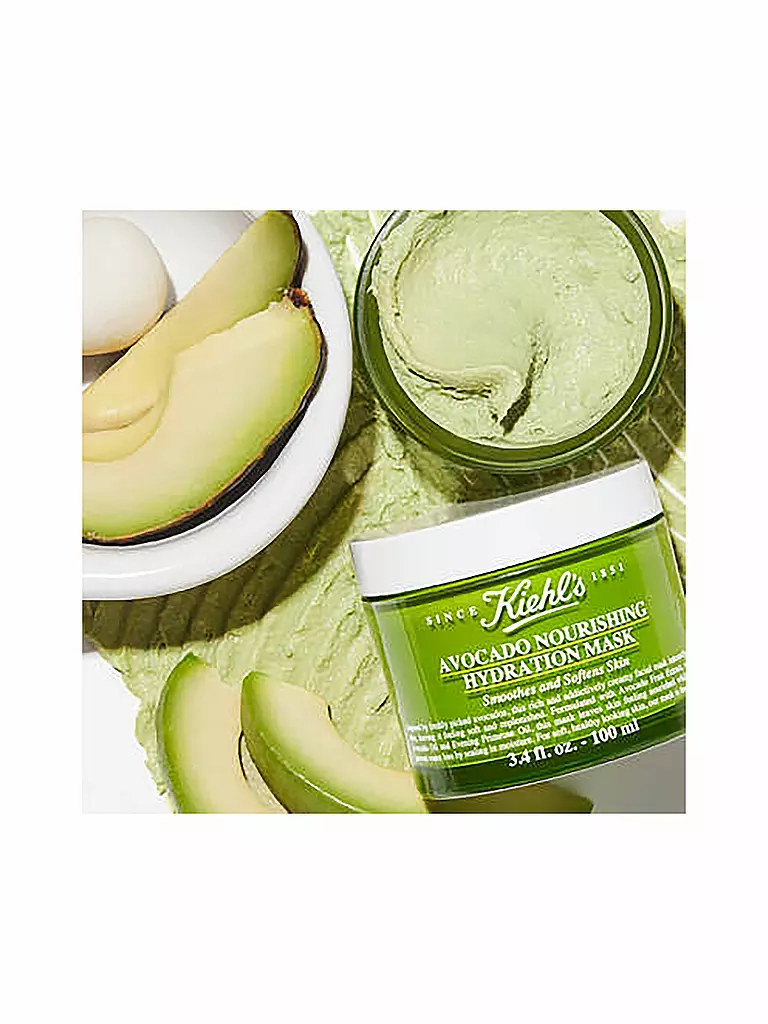 KIEHL'S | Masque Hydratant Nourrissant à l'Avocat 100g | Aucune couleur