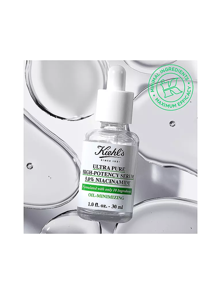 KIEHL'S | Sérum Ultra Pure Haute Puissance 5 % Niacinamide 30 ml | 
