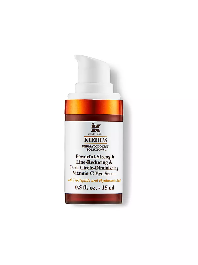 KIEHL'S | Sérum Yeux Vitamine C Anti-Rides et Anti-Cernes Powerful-Strength 15 ml | keine Farbe