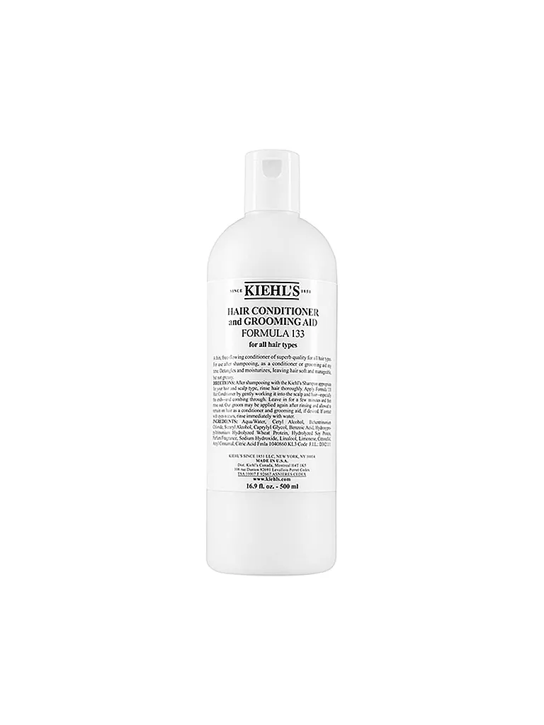 KIEHL'S | Soin capillaire - Après-shampooing et soin de coiffage Formula 133 500ml | keine Farbe