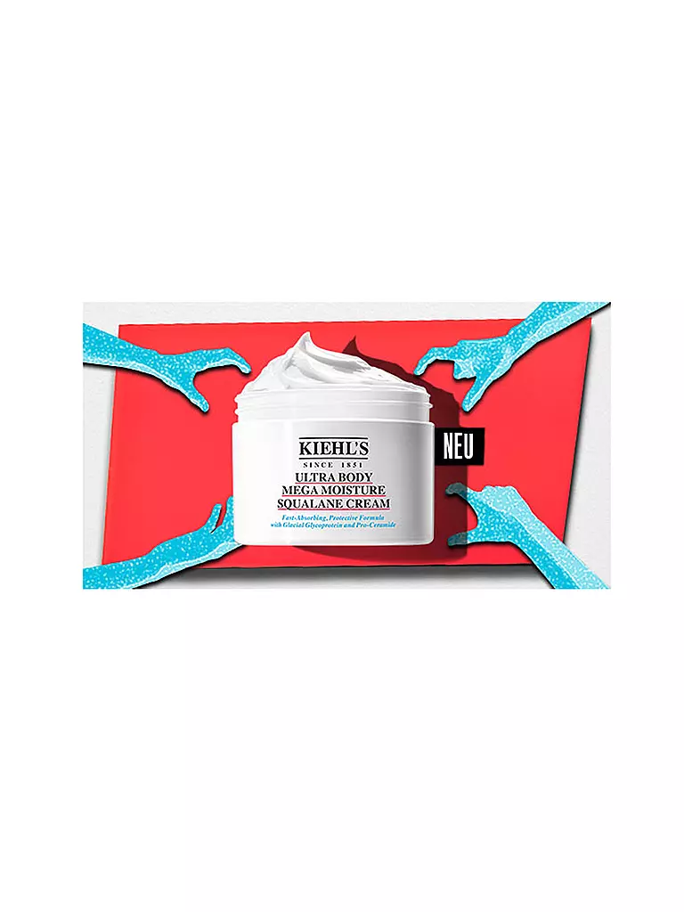 KIEHL'S | Ultra Body Mega Moisture Crème Squalane 250ml | Aucune couleur