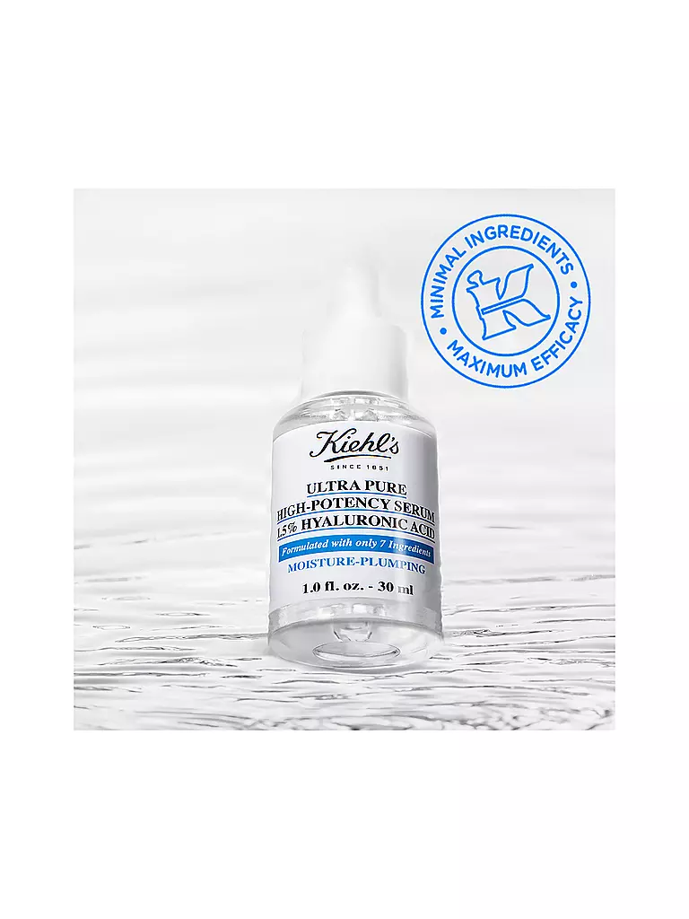 KIEHL'S | Ultra Pure High-Potency Serum 1.5% Hyaluronic Acid 30ml | 