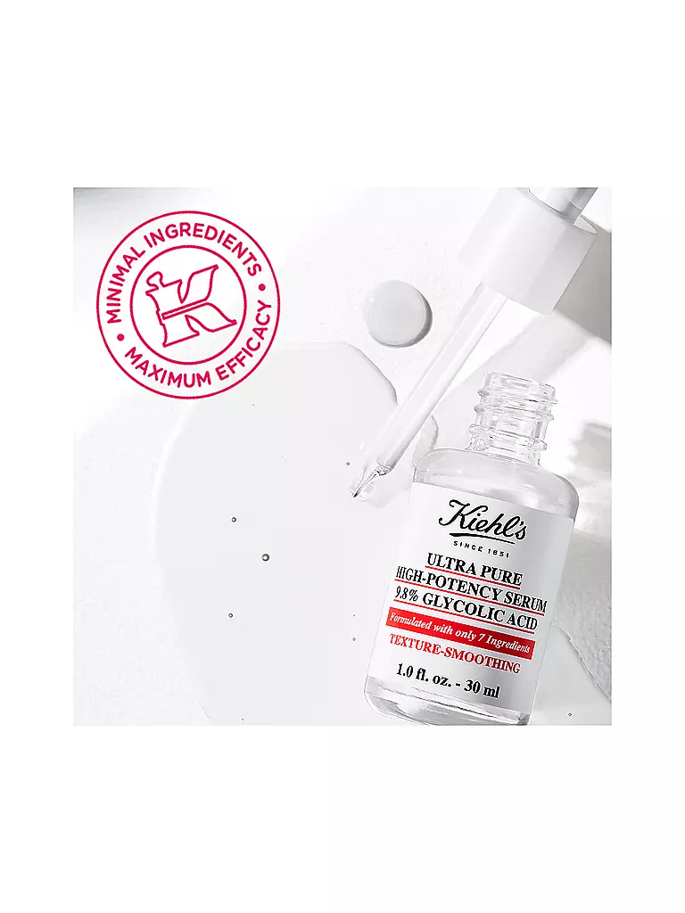 KIEHL'S | Ultra Pure High-Potency Serum 9.8% Glycolic Acid 30ml | 