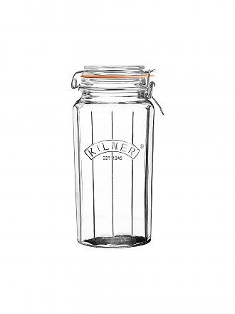 KILNER | Bocal à fermeture à levier Kilner facetté 1,8 l