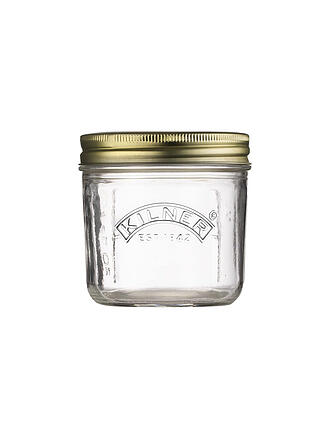 KILNER | Bocal à large ouverture 200 ml verre/métal