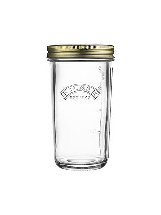 KILNER | Bocal à large ouverture 500 ml verre/métal