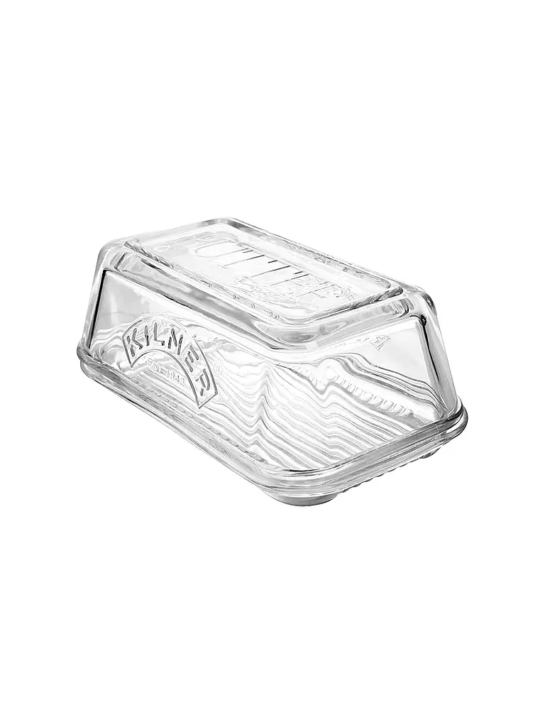 KILNER | Beurrier en verre (250g) | Transparent