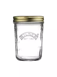 KILNER | Bocal à large ouverture 350 ml verre/métal | Transparent