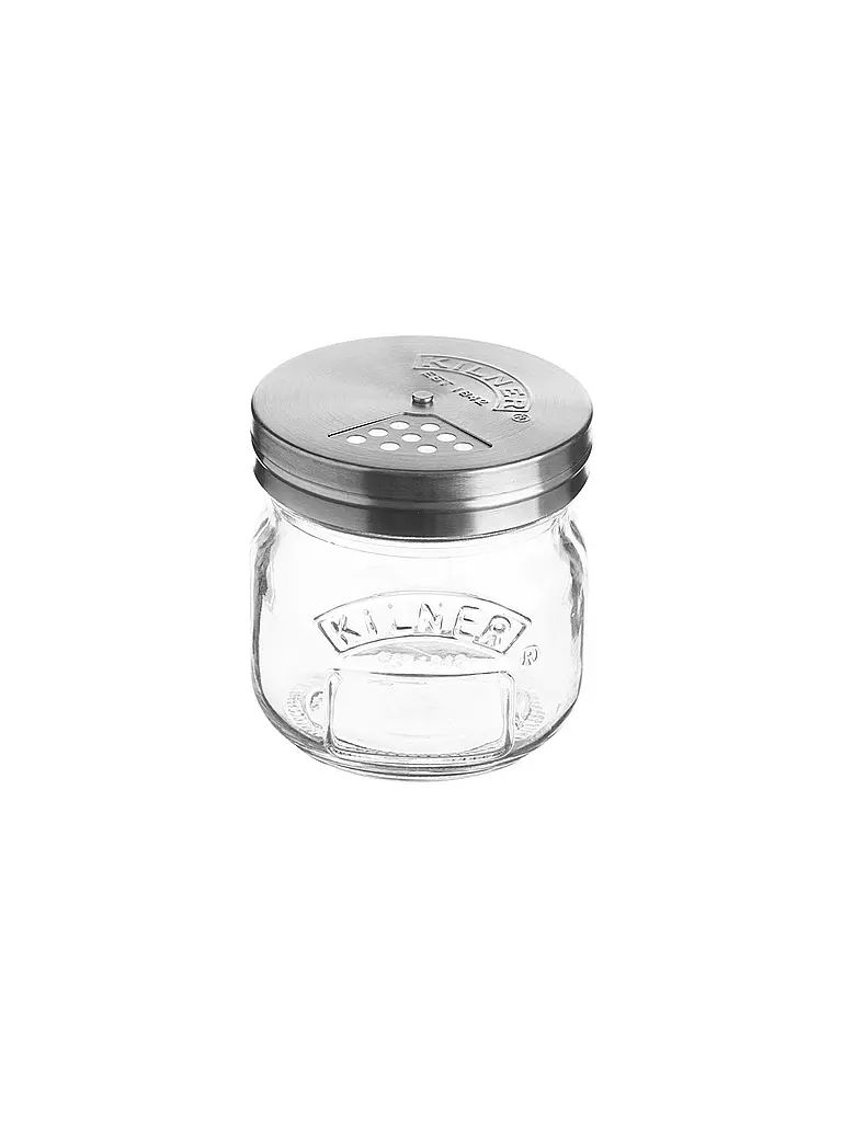 KILNER | Bocal de conservation avec couvercle rotatif 250 ml | Transparent