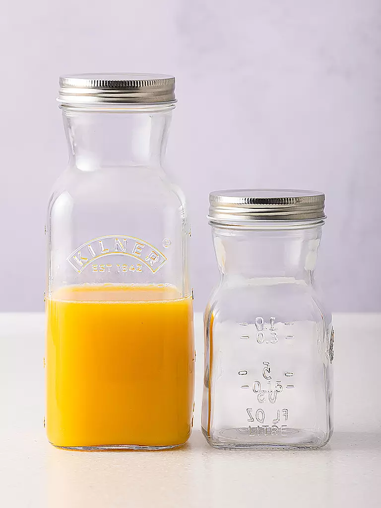 KILNER | Bouteille à jus/sauce 500 ml en verre | 
