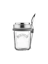 KILNER | Pot pour petit-déjeuner à emporter 350 ml | Transparent