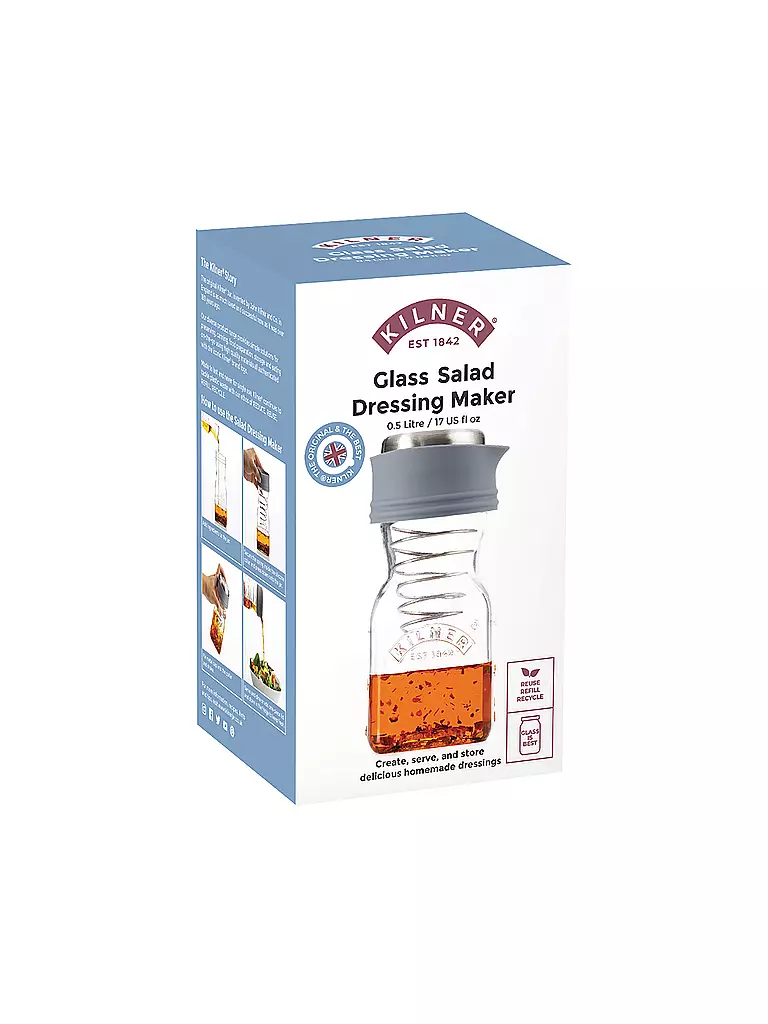 KILNER | Préparateur de vinaigrette 0,5 l | 