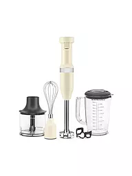 KITCHENAID | Mixeur plongeant avec accessoires 5KHBV83EAC Crème | Crème