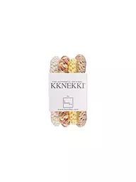 KKNEKKI | Lot de 4 élastiques à cheveux BUNDLE 37 | Jaune