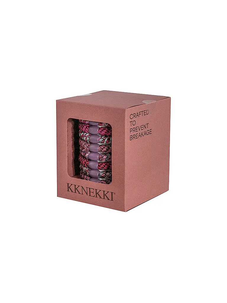 KKNEKKI | Élastiques à cheveux, lot de 8, ÉDITION PLUM | Bleu