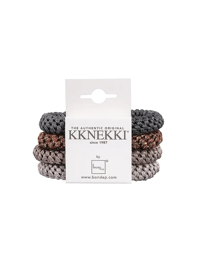 KKNEKKI | Chouchous 4 pièces BUNDLE 54 | Gris clair