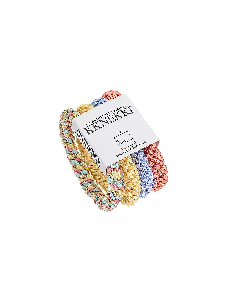 KKNEKKI | Haargummi 4er Pkg BUNDLE 19 | Multicolore